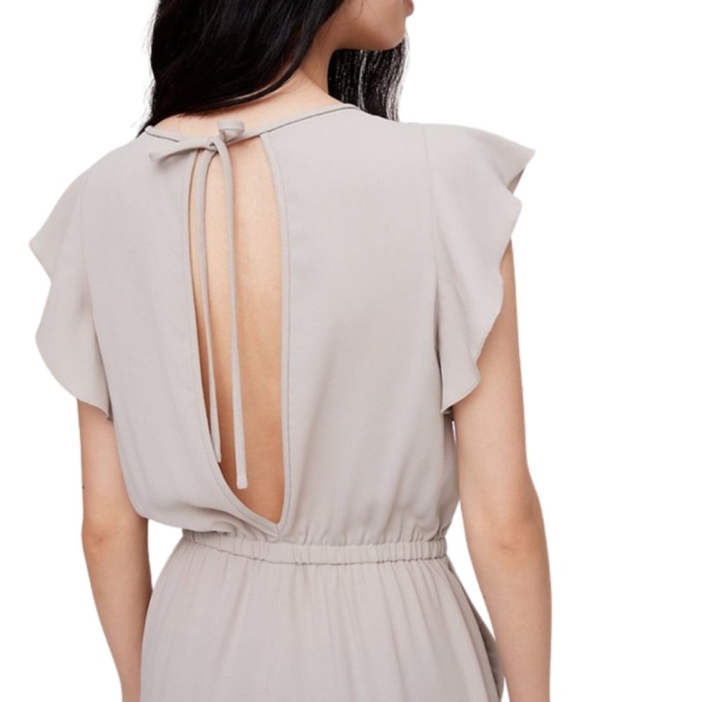 NWOT Aritzia Wilfred Crepe Fleurette Jumpsuit - Picture 3 of 7